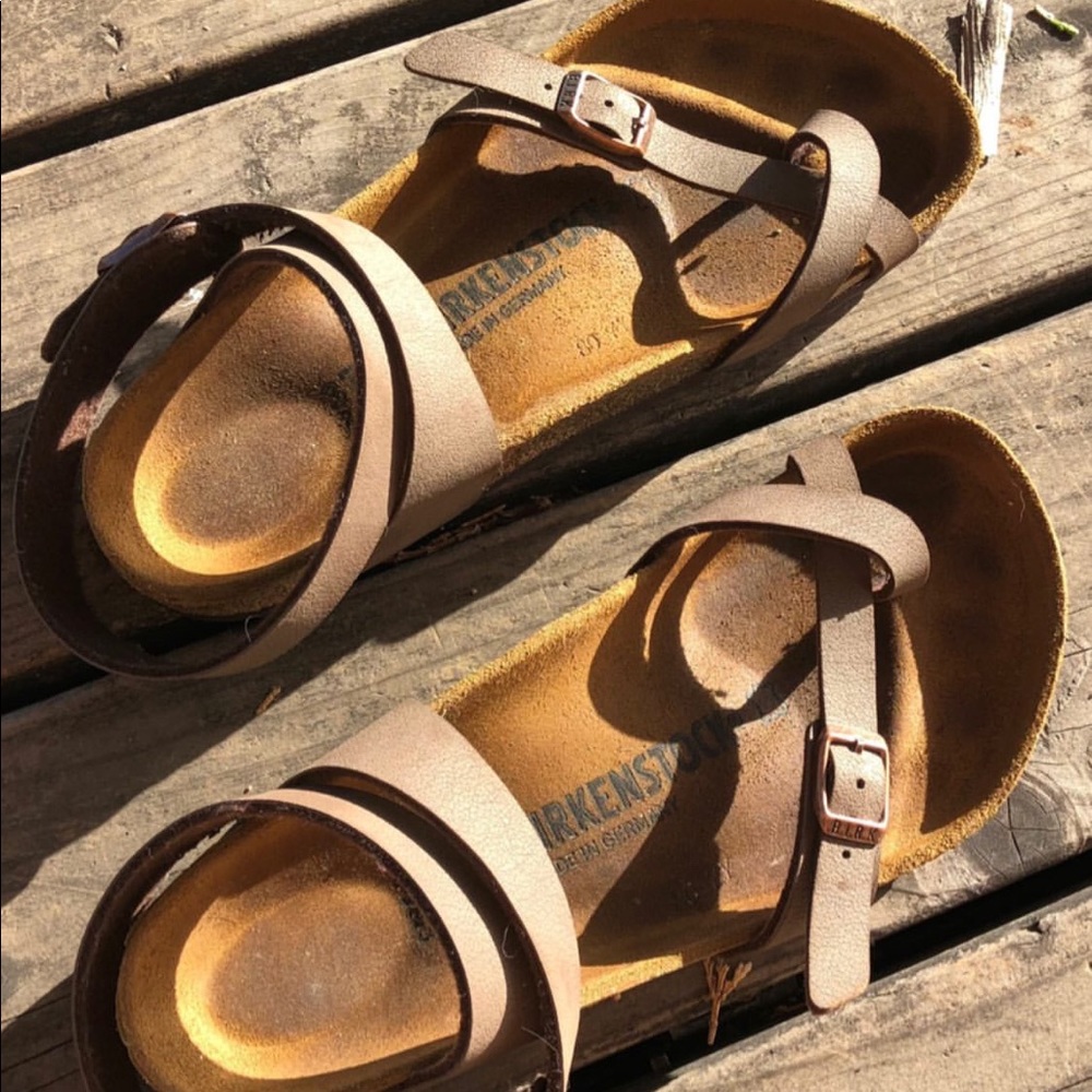 Birkenstock ankle strap sandals